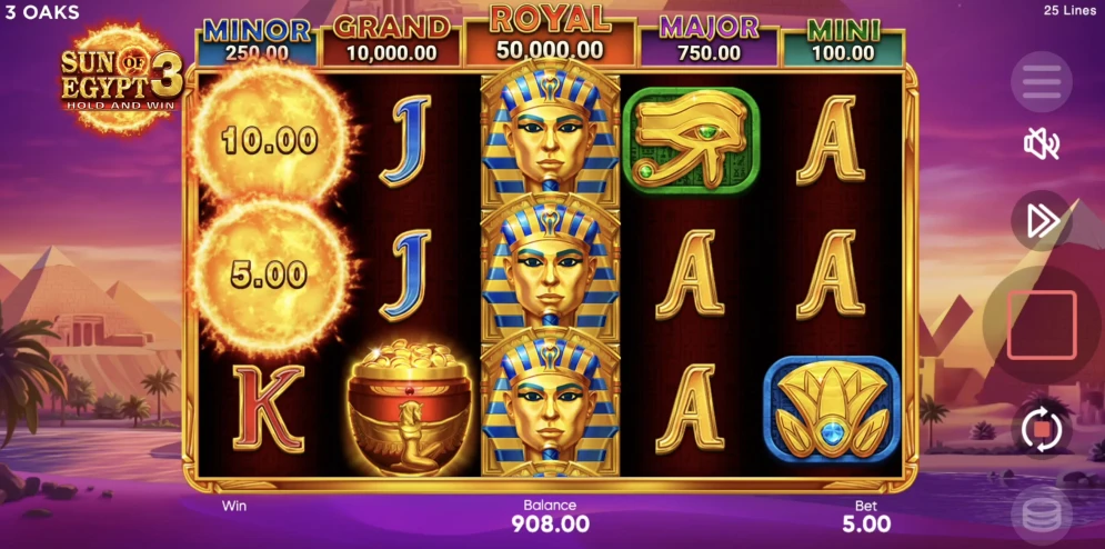 Sun of Egypt 3 Slot