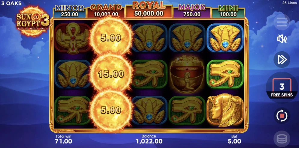Sun of Egypt 3